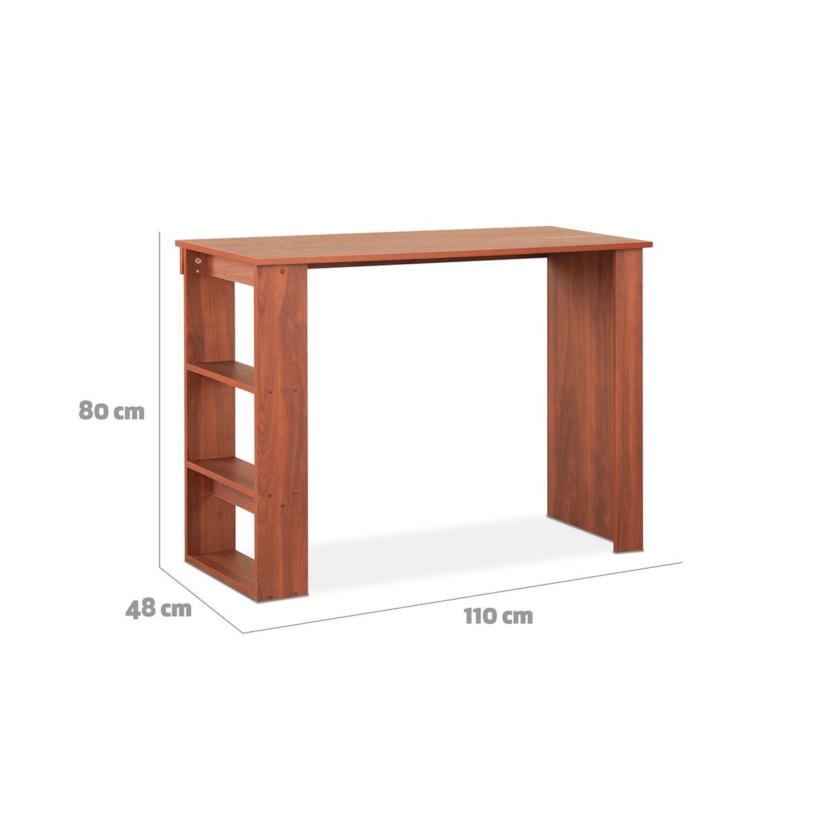 STANFORD - Escritorio Frost 2 Repisas Stanford