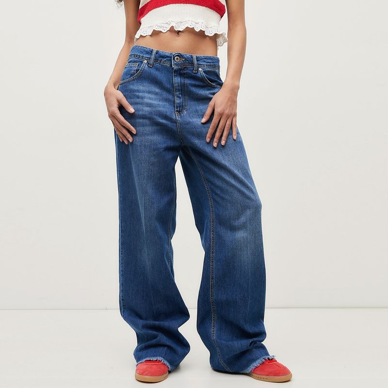 DIXIE - Jeans Wild Leg Mujer Dixie