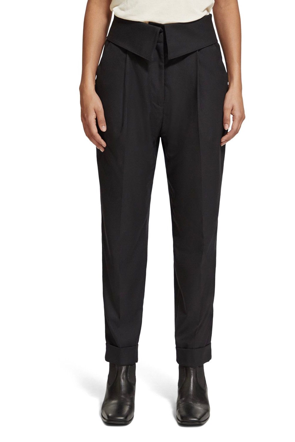 SCOTCHSODA - Pantalón Sastrero Mujer Scotch & Soda