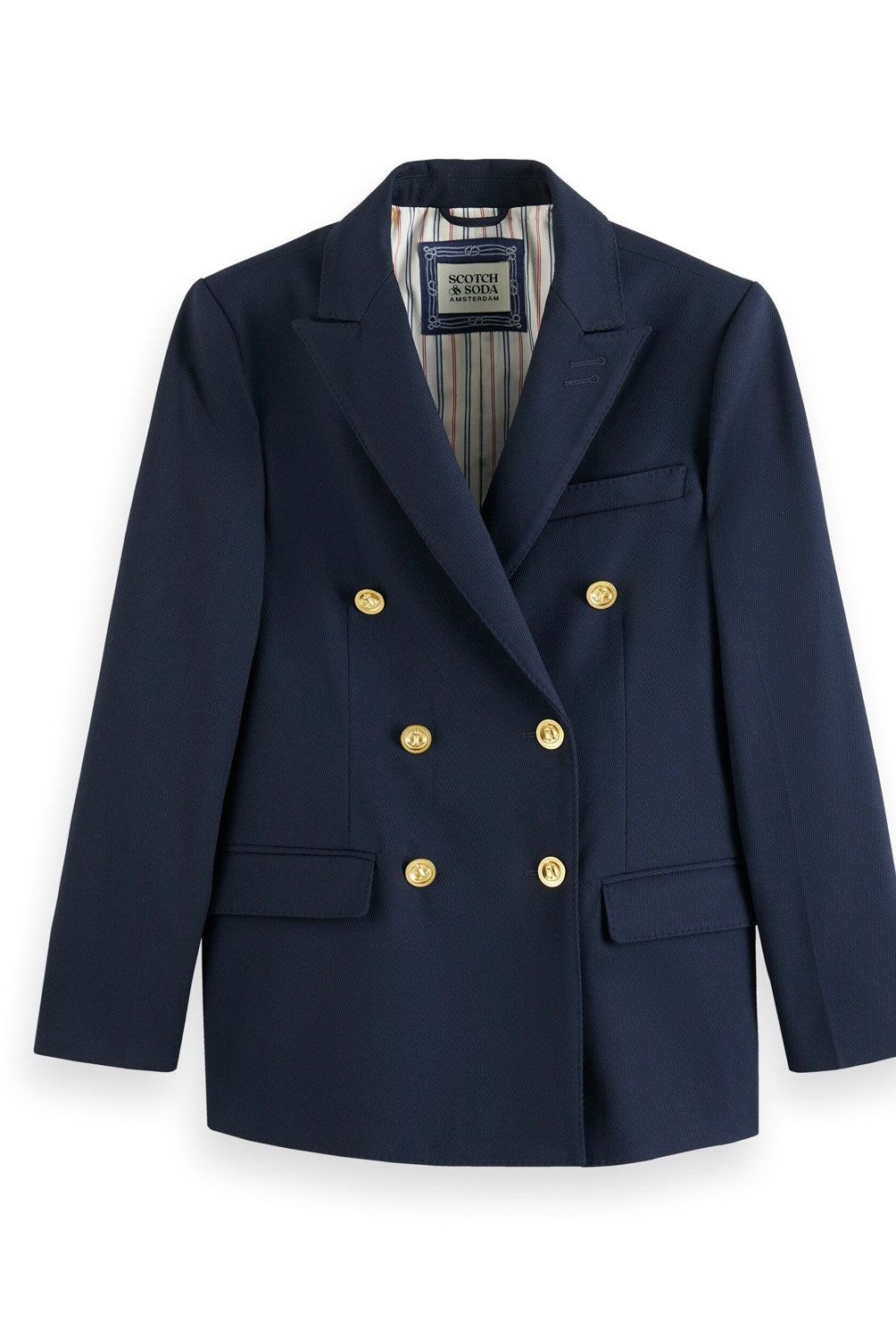 SCOTCH & SODA - Blazer Azul Mujer Scotch & Soda