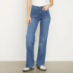 BROWNIE - Jeans Culotte Eyelets Mujer