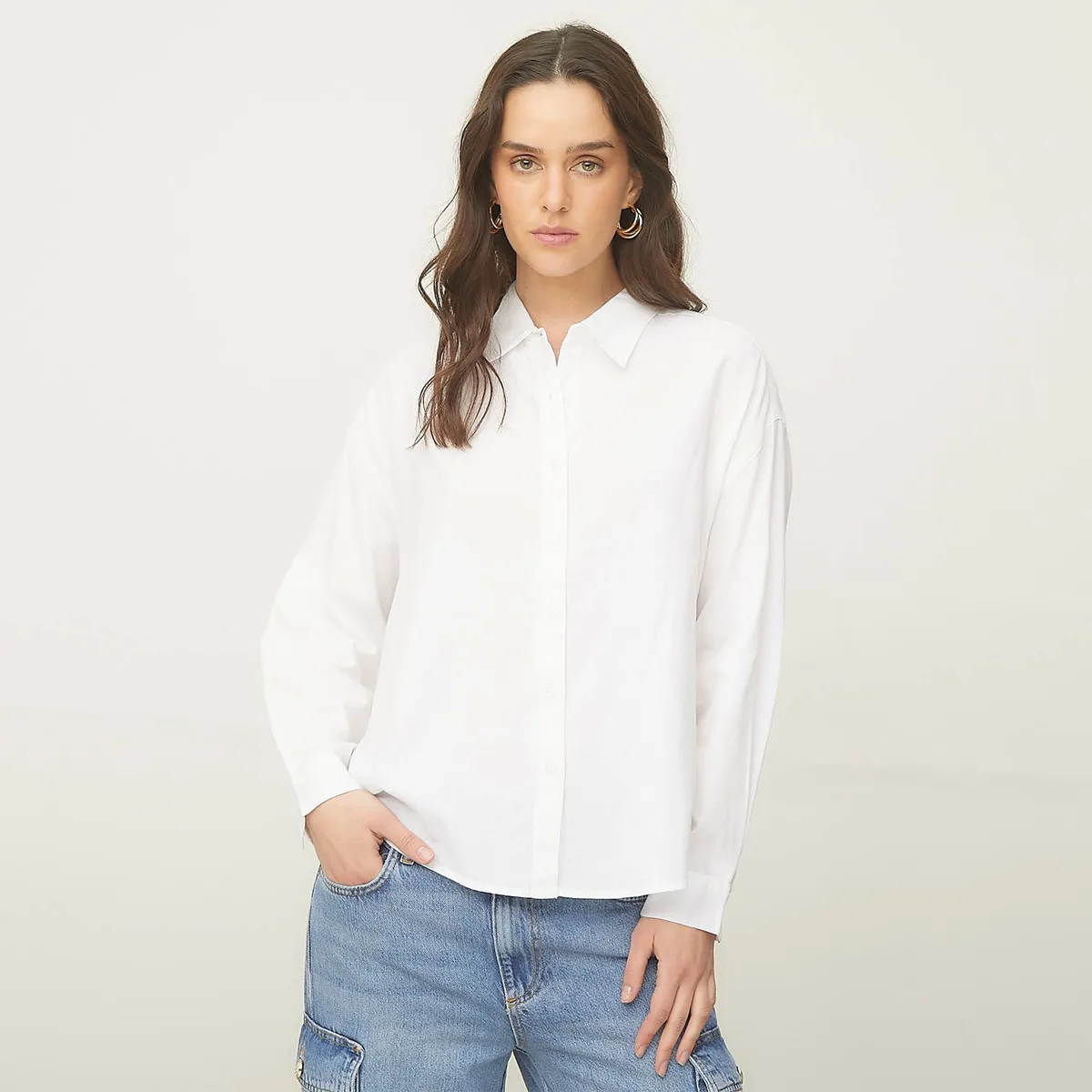 BROWNIE - Blusa Algodón Mujer Brownie