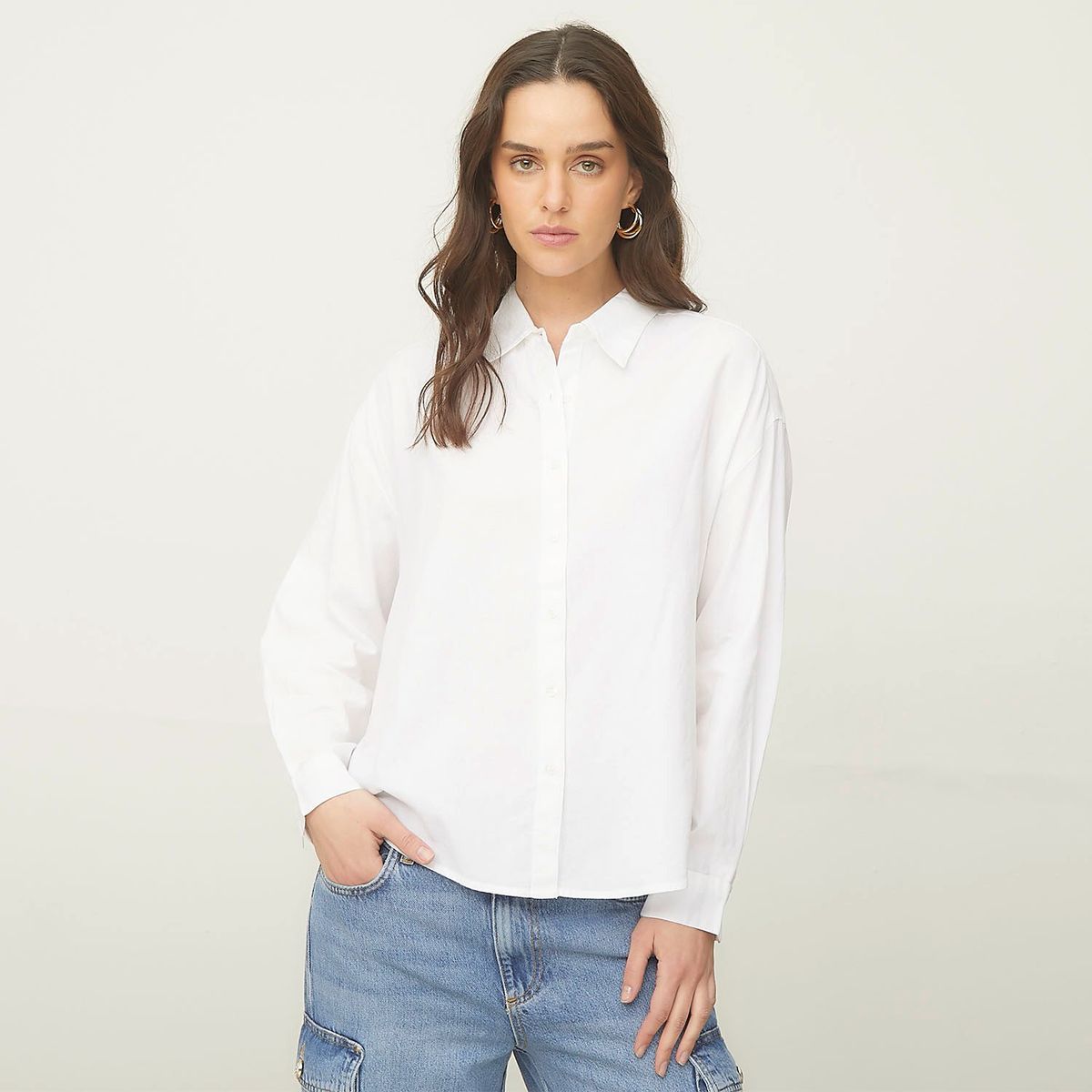 BROWNIE - Blusa Algodón Mujer Brownie