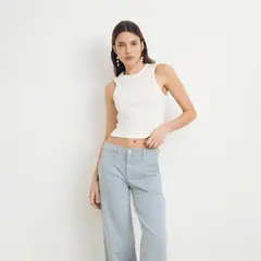 BROWNIE - Tank Top Bordado Mujer