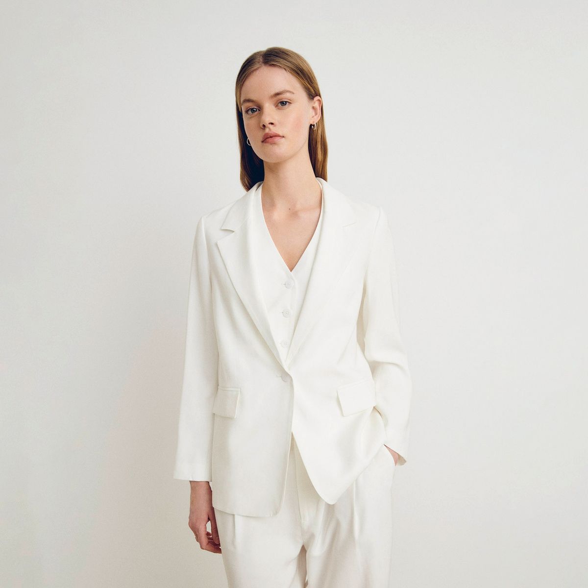 BROWNIE - Blazer Traje Sastre Mujer Brownie