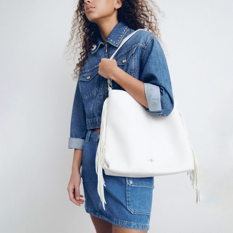 BROWNIE - Bolso Shopper Flecos Mujer Brownie