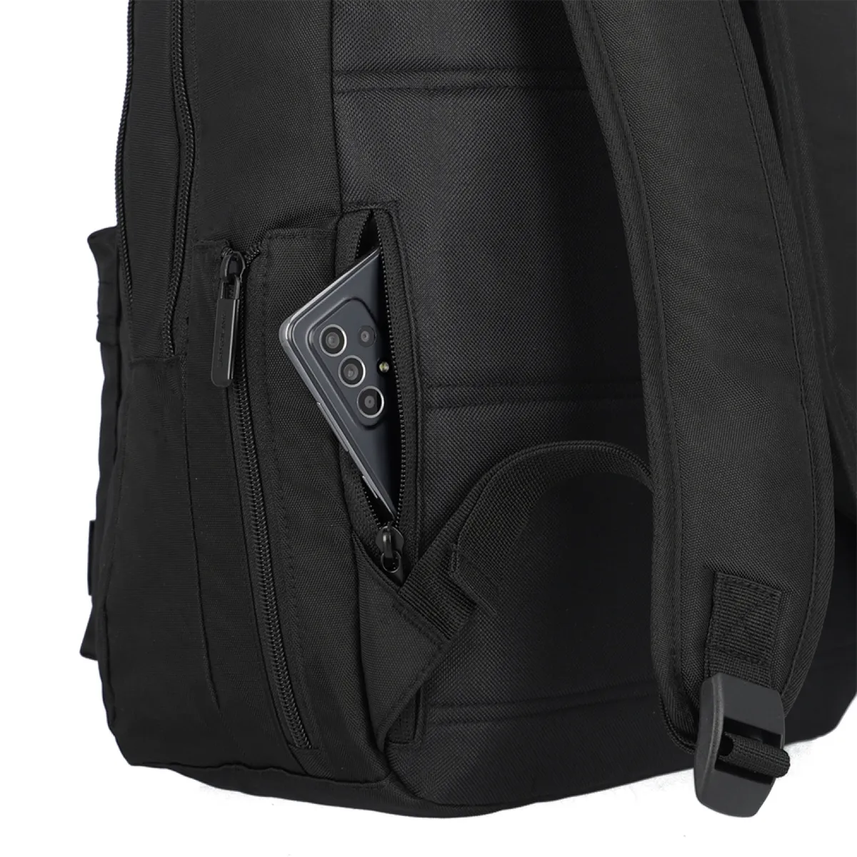 SAXOLINE - Mochila Negra Unisex Adulto Saxoline