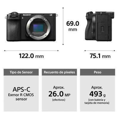 Imagen 2 del producto Cámara Digital ILCE - 6700