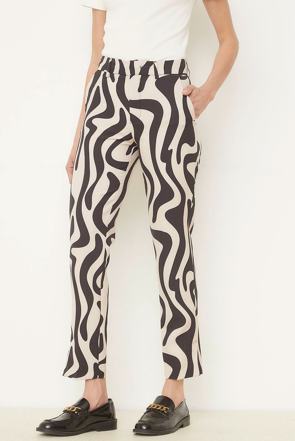LIUJO - Pantalón Sastrero Mujer  Liujo