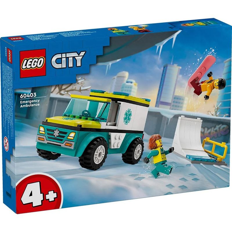 LEGO - Ambulancia Emergencia Y Snowb Lego