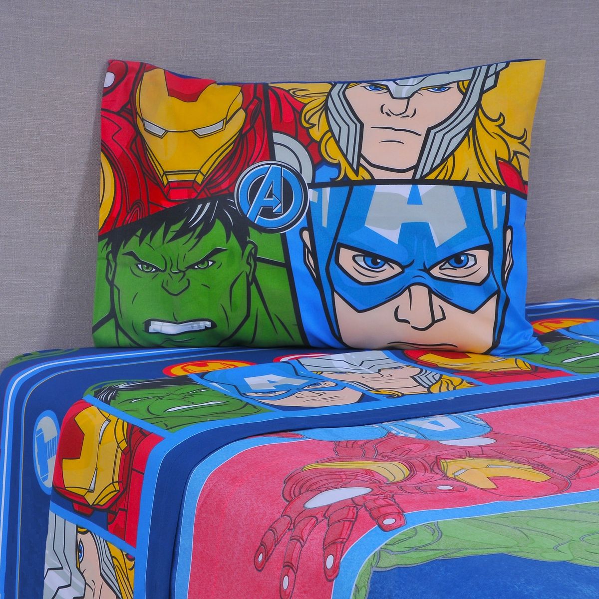 AVENGERS - Juegos De Sábanas Infantiles 1.5 Plazas Avengers