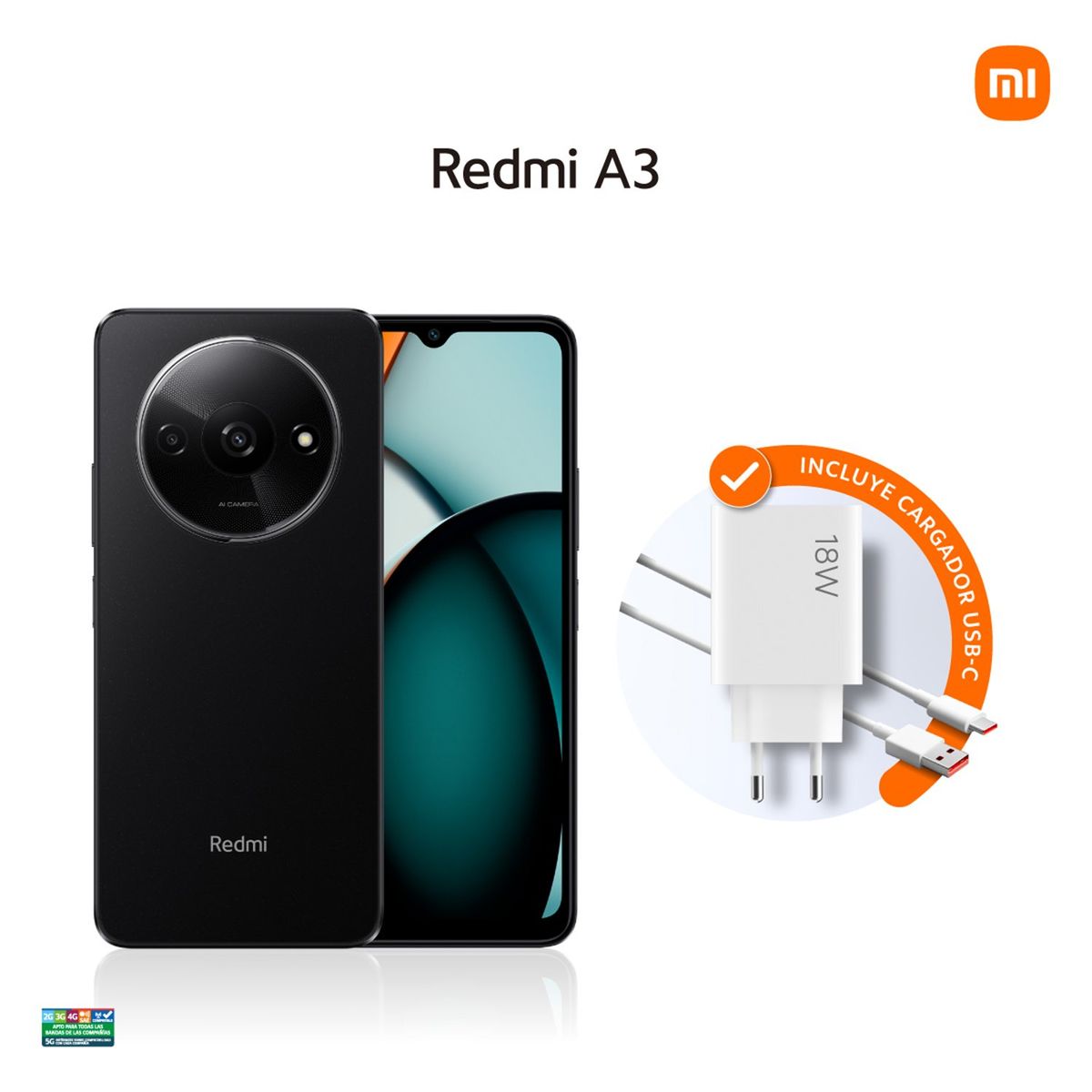 XIAOMI - Celular Xiaomi Redmi A3 128GB