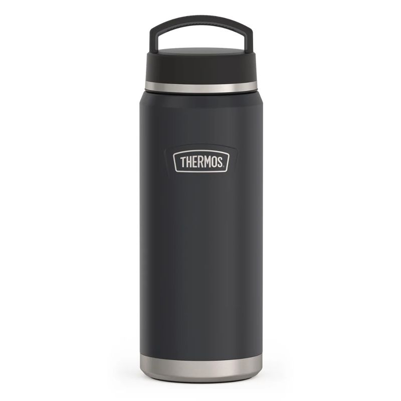 THERMOS - Botella Negra Acero Inoxidable 1.2 Lts Graphite Thermos