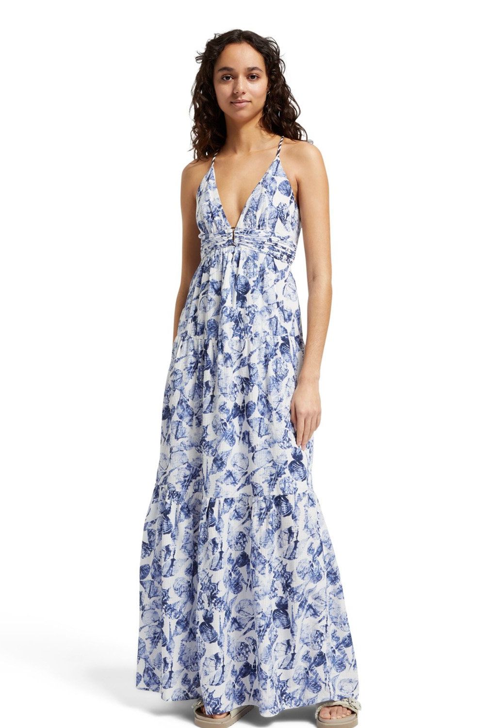 SCOTCHSODA - Vestido Largo Tirantes Mujer Scotchsoda