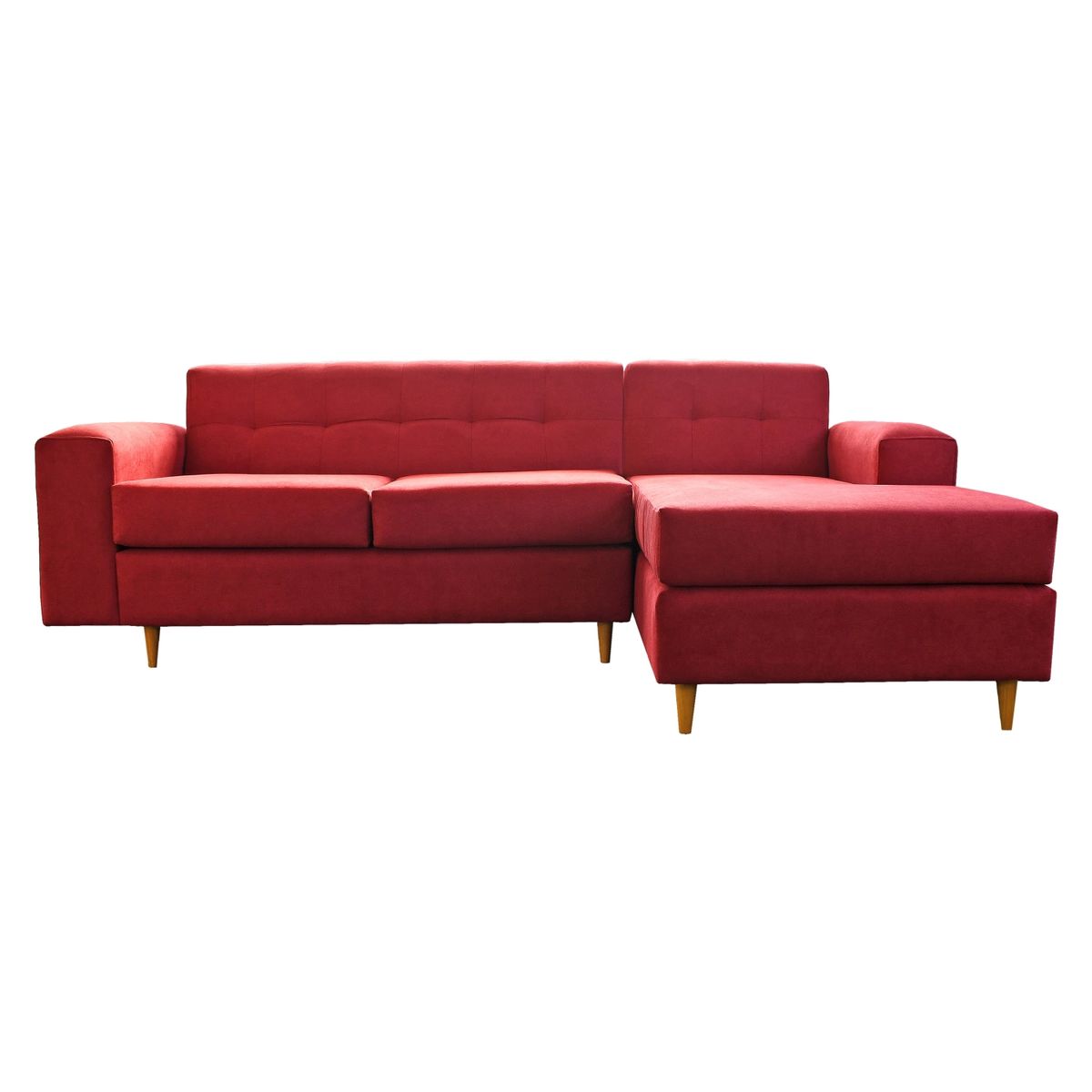 DECO CLASS - Sofá Seccional Derecho Tela Solano Deco Class