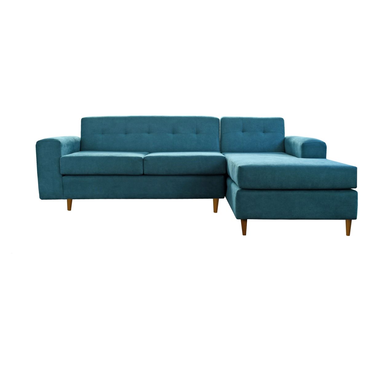 DECO CLASS - Sofá Seccional Derecho Tela Solano Deco Class