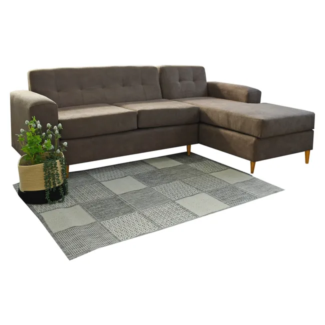 DECO CLASS - Sofá Seccional Derecho Tela Solano Deco Class