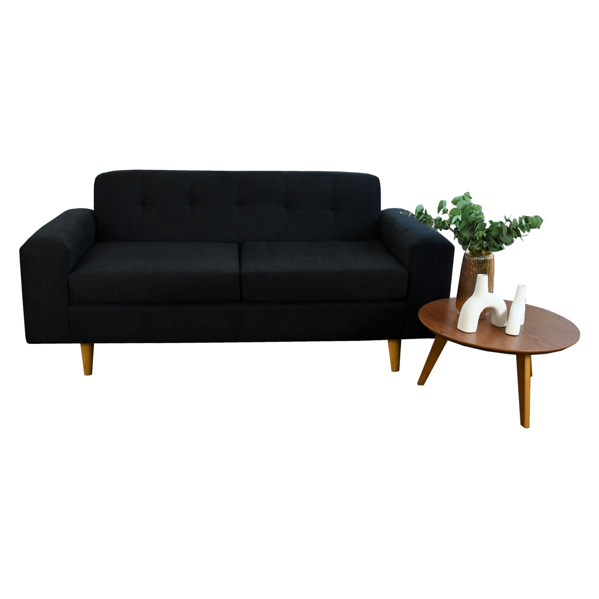 DECO CLASS - Sofá 3 Cuerpos Solano Tela Deco Class