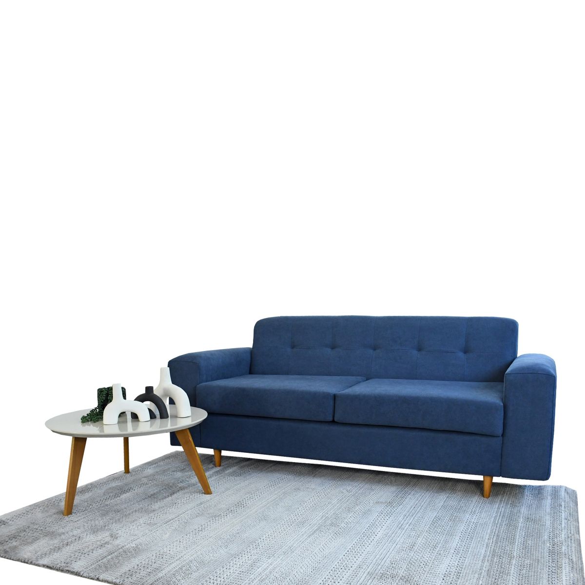 DECO CLASS - Sofá 3 Cuerpos Solano Tela Deco Class