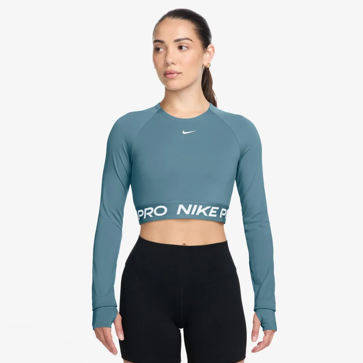 NIKE - Polera Manga Larga Top Mujer Nike