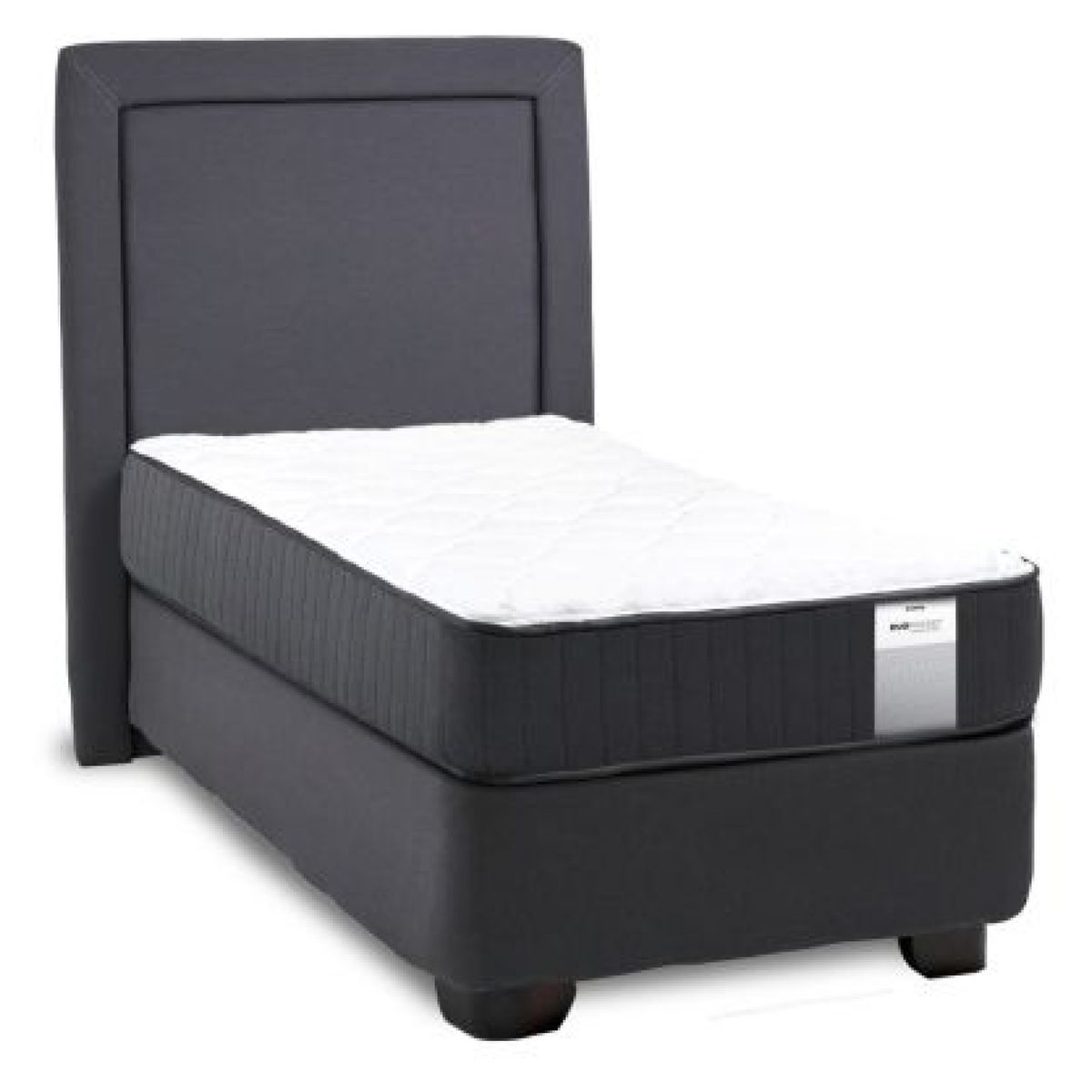 DRIMKIP - Cama Americana Duo Pocket 1.5 Plaza + Respaldo Drimkip