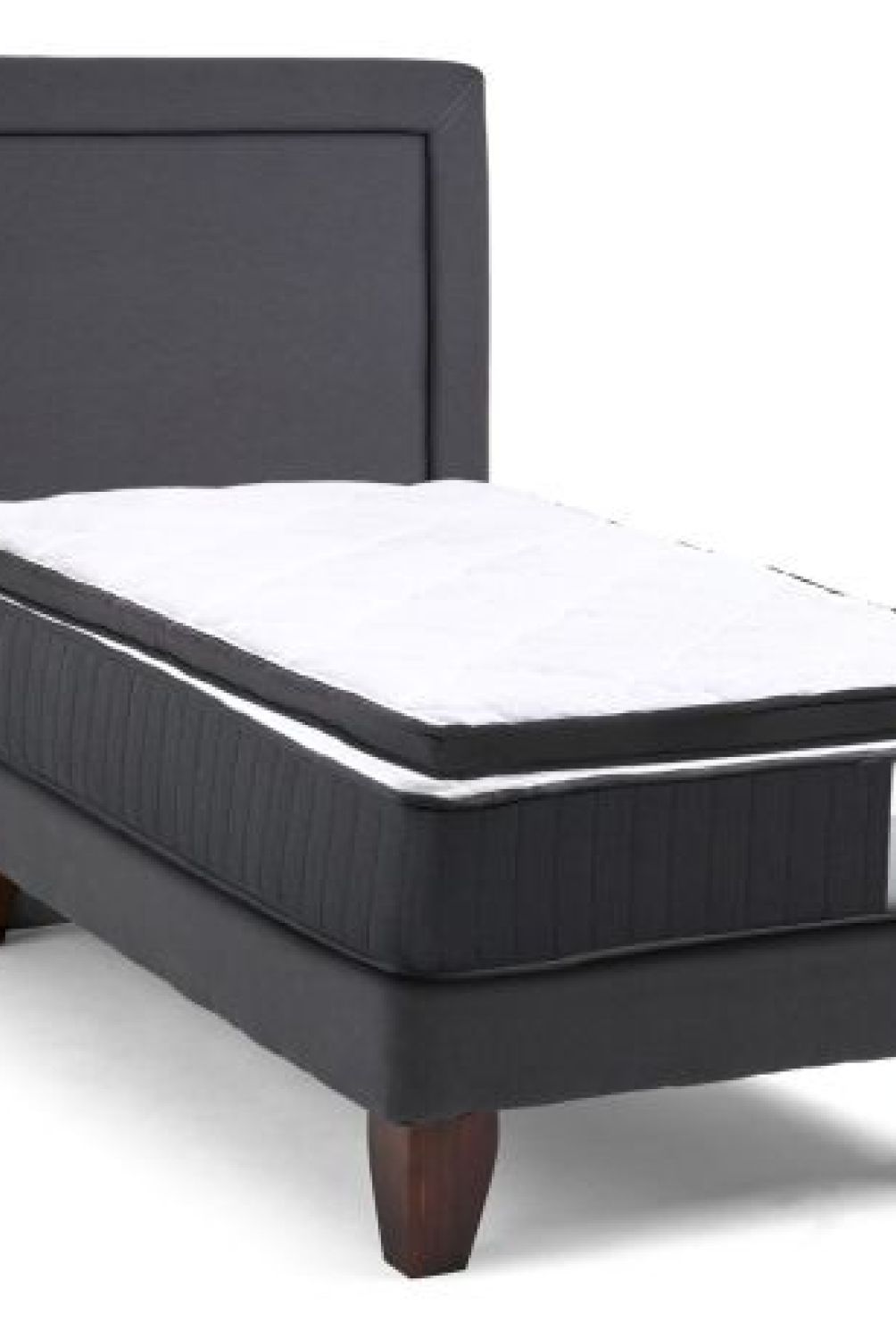 DRIMKIP - Cama Europea Duo Pocket 1.5 Plaza + Top + Respaldo Drimkip