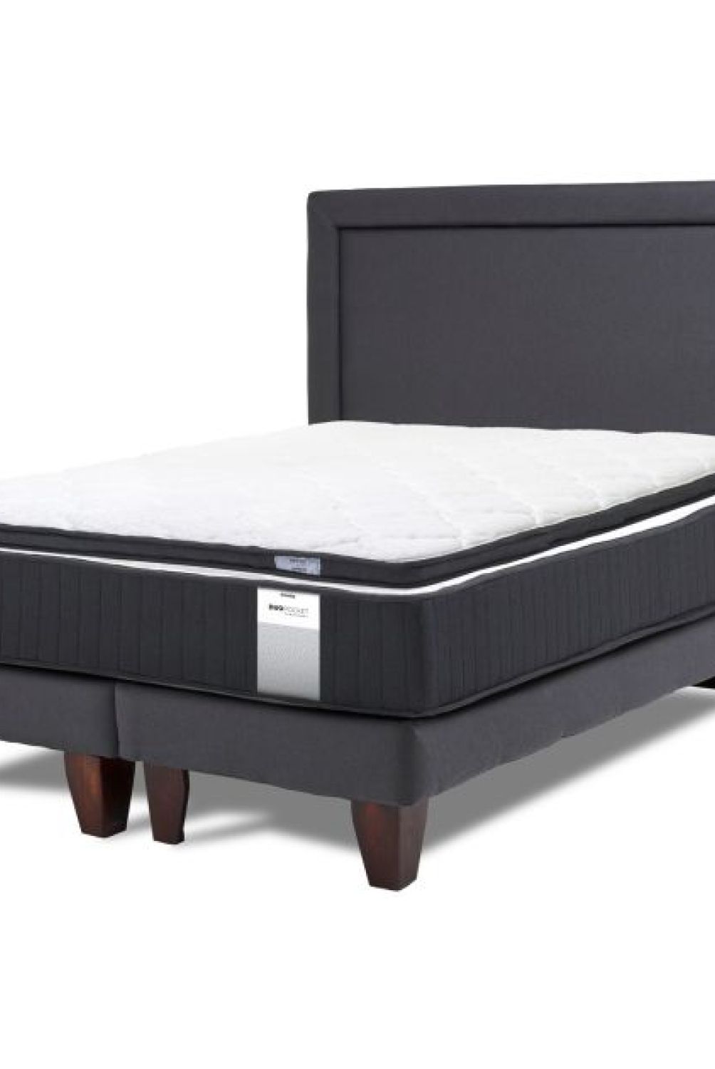 DRIMKIP - Cama Europea Duo Pocket 2 Plazas + Top + Respaldo Drimkip
