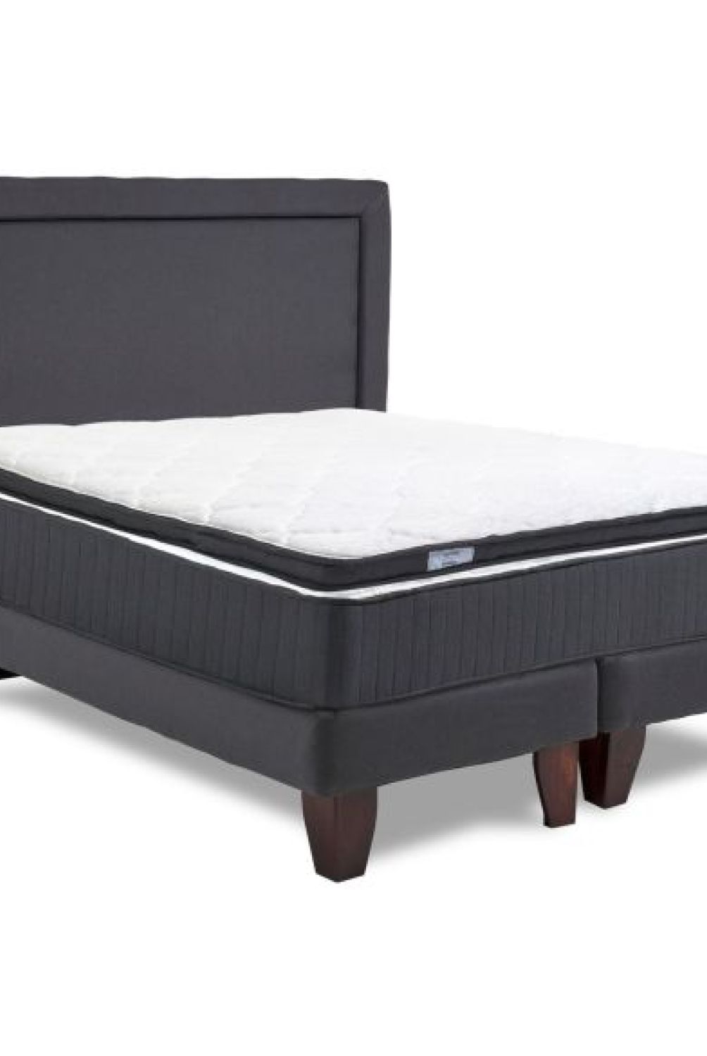 DRIMKIP - Cama Europea Duo Pocket 2 Plazas + Top + Respaldo Drimkip