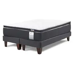 DRIMKIP - Cama Europea Duo Pocket Super King + Top