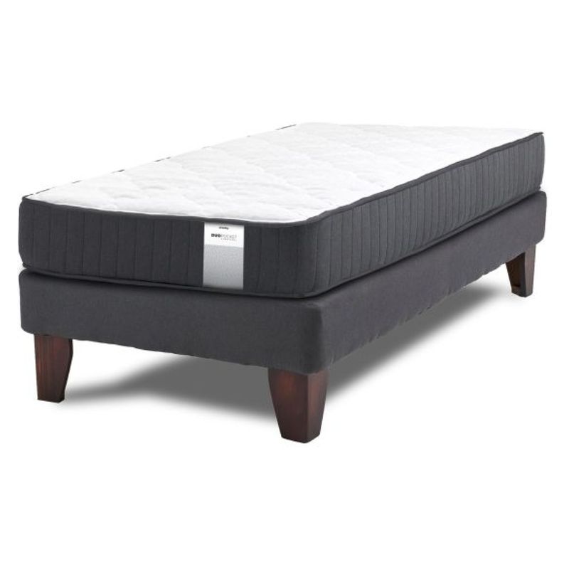 DRIMKIP - Cama Europea  Duo Pocket 1.5 Plazas X 1.90 Mt Drimkip