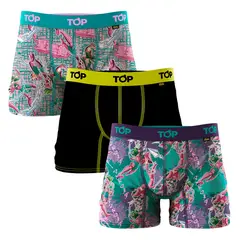 TOP - Pack De 3 Boxer Hombre