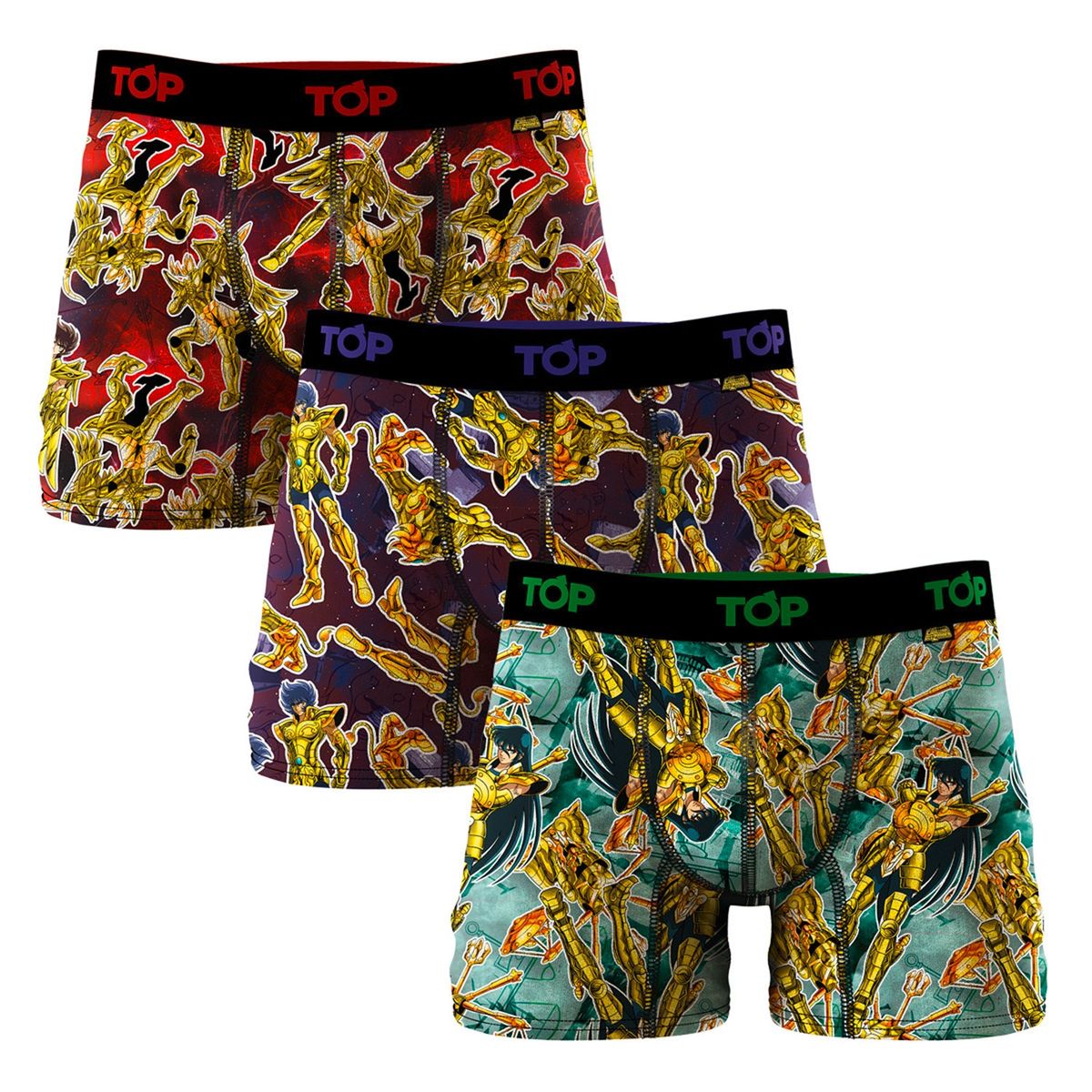 TOP - Pack De 3 Boxer Hombre Algodón Top