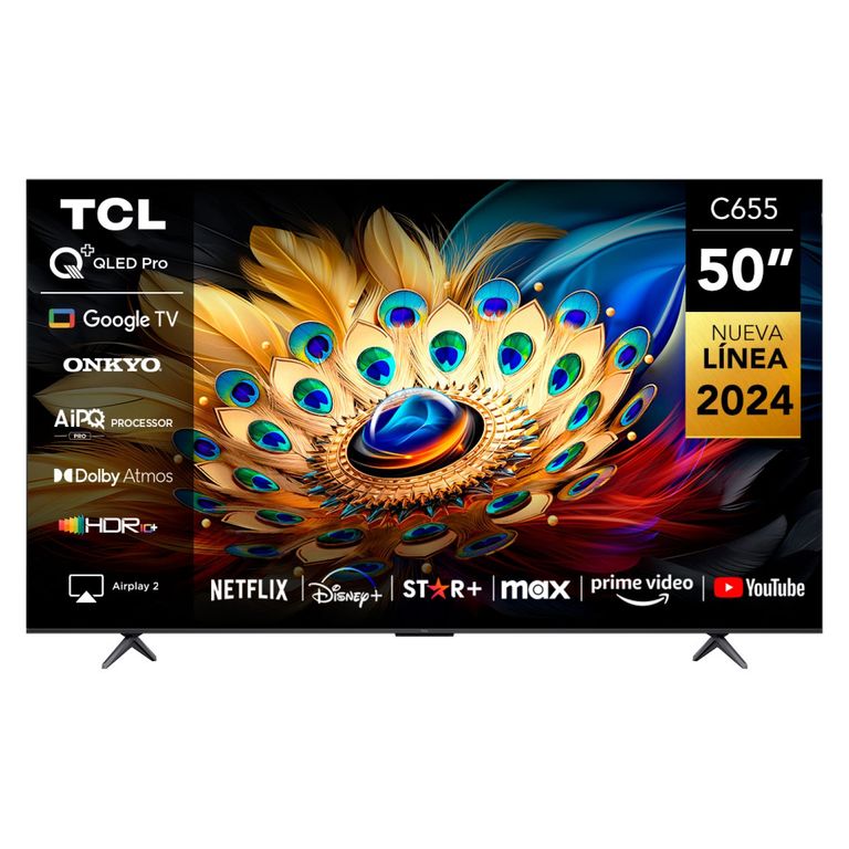QLED Smart Tv 50 C655 4K Ultra HD Google TV