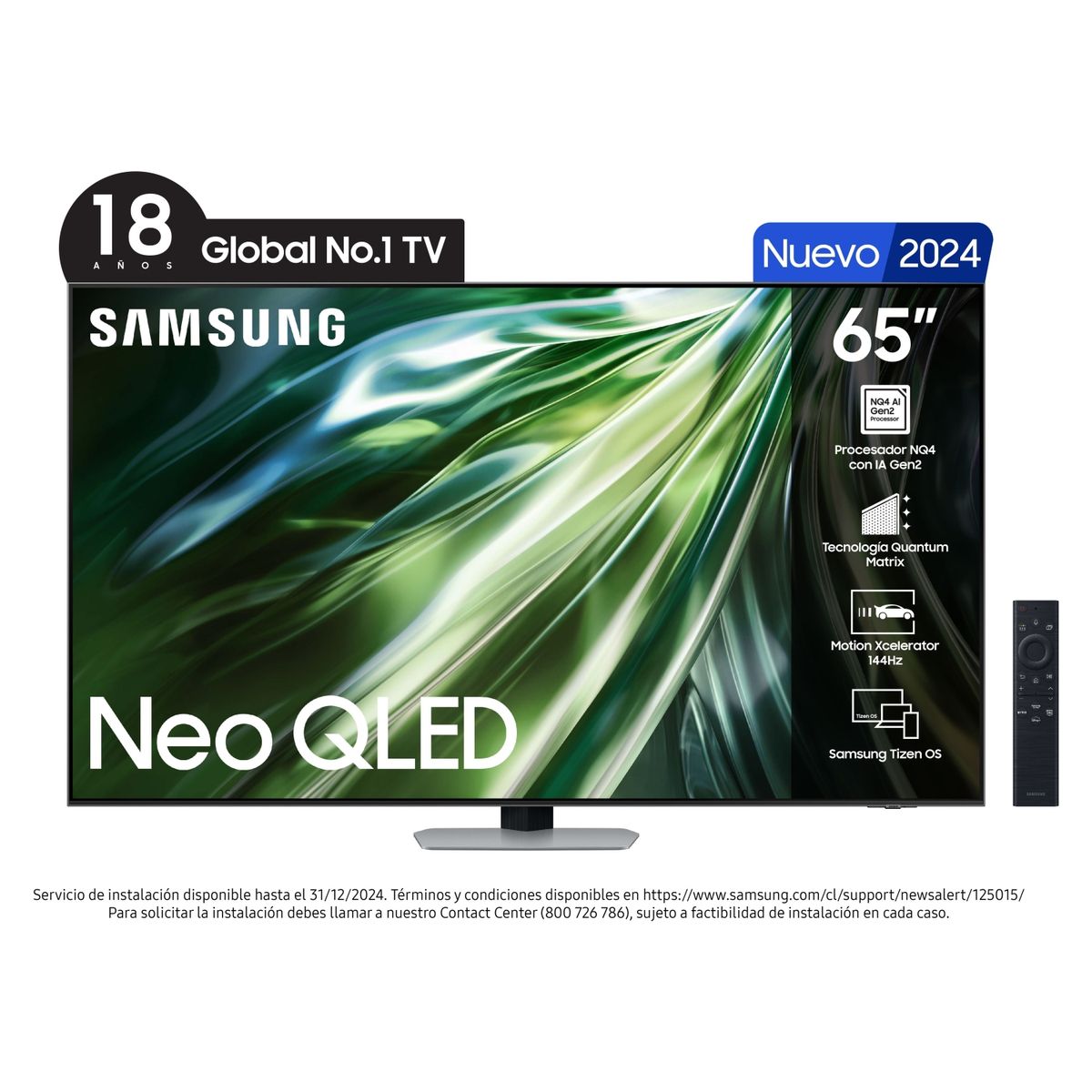 SAMSUNG - Neo QLED Smart TV 65" ADFQN65QN90D70Z Tizen Samsung