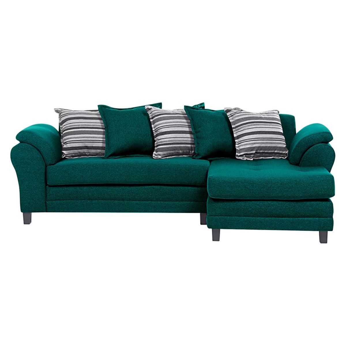 LIVING FACTORY - Sofá Seccional Mustang Resorte Derecho Living Factory