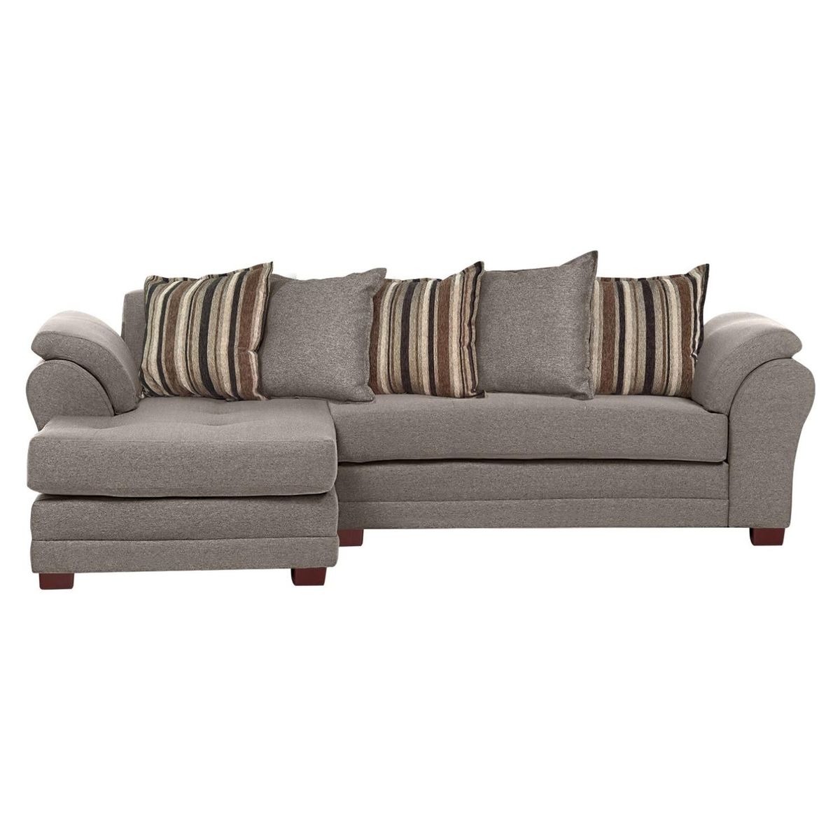 LIVING FACTORY - Sofá Seccional Mustang Resorte Lino Izquierdo Living Factory