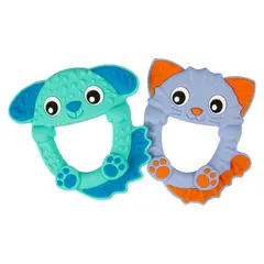 PLAYGRO - Pack Mordedores De Silicona