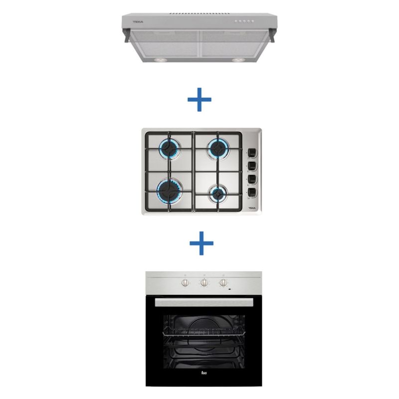 TEKA - Kit Horno 64Lt Teka 4Q HS445-HLX540BU-CX62120 Teka