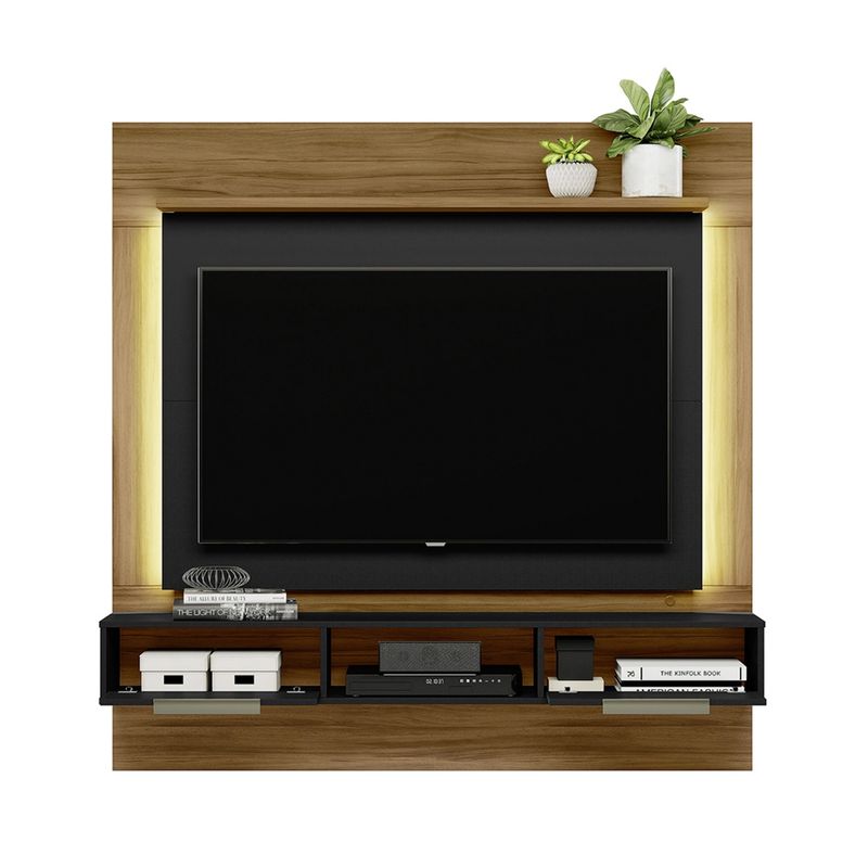HOME MOBILI - Panel Tv 58 2 Puertas Quipa Natural Home Mobili