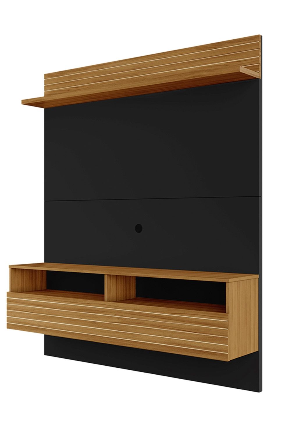 HOME MOBILI - Panel Tv 55 1 Puerta Seul Natural Home Mobili