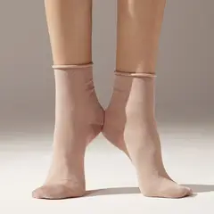 CALZEDONIA - Calcetines Cortos Con Glitter Mujer