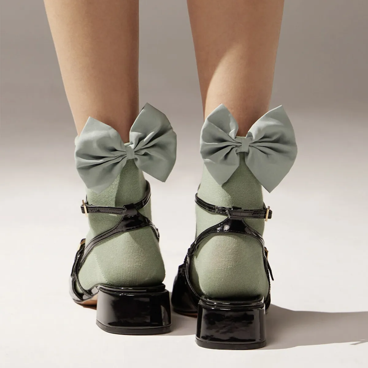 CALZEDONIA - Calcetines Cortos con Lazo Mujer Calzedonia