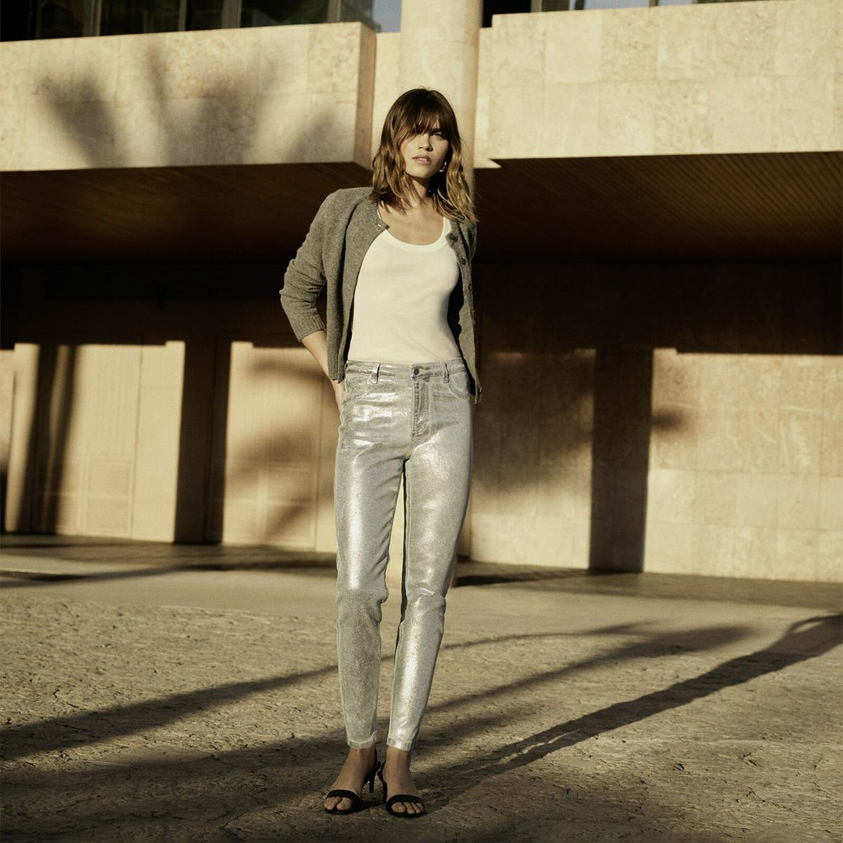 CALZEDONIA - Jeans Coated Mujer Calzedonia