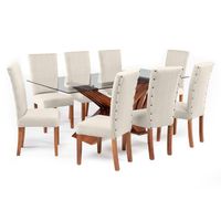 Juego De Comedor 8 Puestos Gabbana