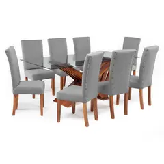 LIVING FACTORY - Juego De Comedor 8 Puestos Gabbana