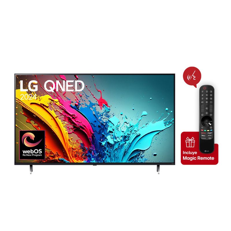 LG - Televisor QNED 65 Pulgadas Smart TV 4K UHD 65QNED85TSA + Magic Remote LG