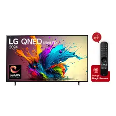 LG - Televisor QNED 65 Pulgadas Smart TV 4K UHD 65QNED90TSA + Magic Remote