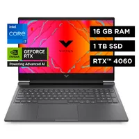 Notebook Gamer Victus 16-R1015LA Intel Core i7-14650HX 16GB DDR5 1TB SSD RTX 4060 16,1"" FHD 144Hz