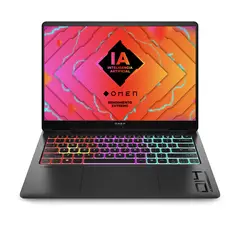 HP - Notebook Gamer OMEN 14-FB0004LA Intel Core Ultra 9 32GB RAM 2TB SSD 14" OLED 120Hz RTX 4070 Wi-Fi 7