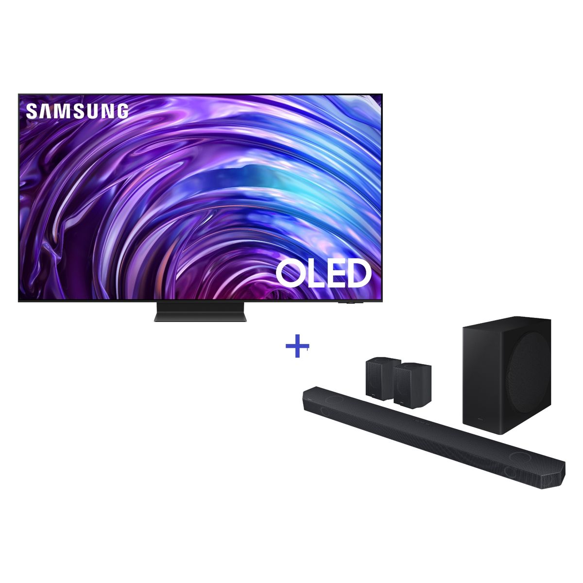 SAMSUNG - OLED Smart TV 65" F-QN65S95D700Z 4K HDR Tizen + Premium Sound Bar Samsung